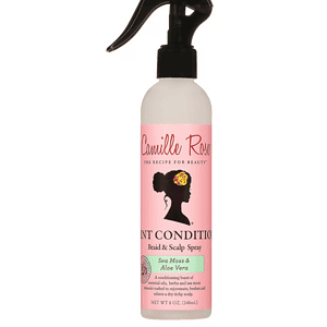 Camille Rose Naturals Mint Conditioning Braid & Scalp Spray Sea Moss & Aloe Vera, 8.0 oz